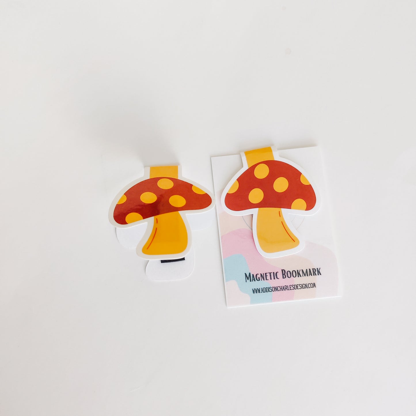 Mushroom Magnetic Bookmark