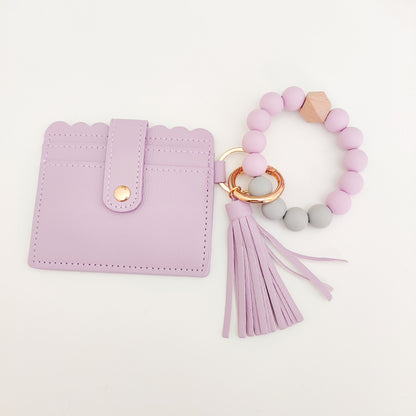 Lavender Wallet Wristlet