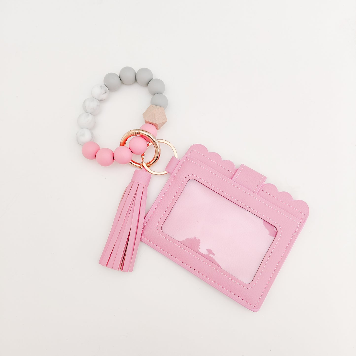 Pink Wallet Wristlet