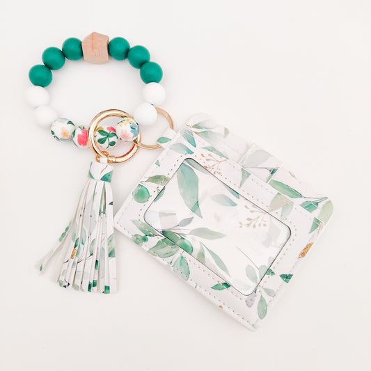 Plant Wallet Wristlet