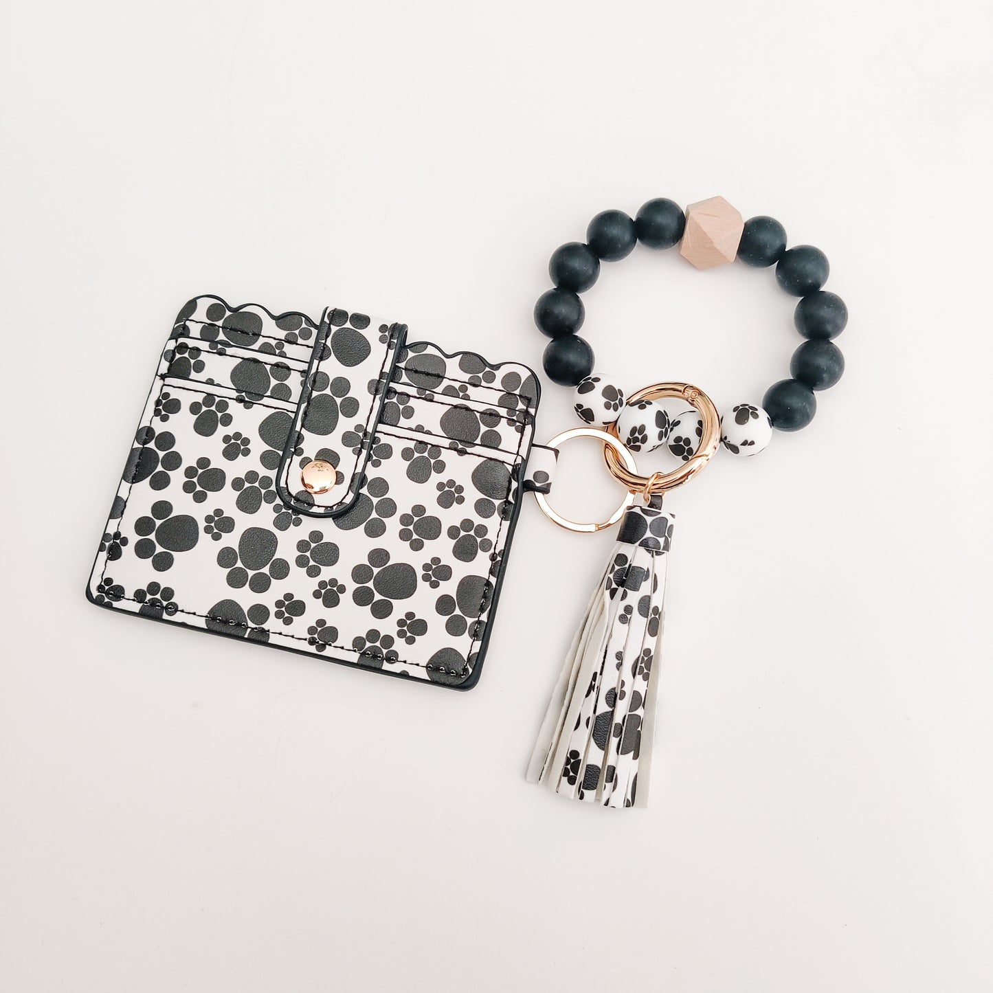 Paw Print Wallet Wristlet