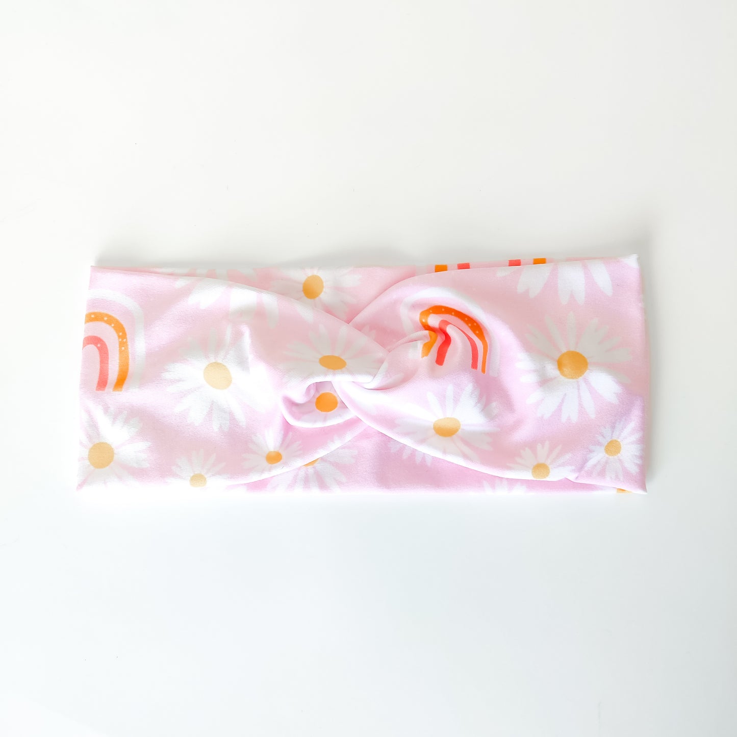 Daisies and Rainbows Headband