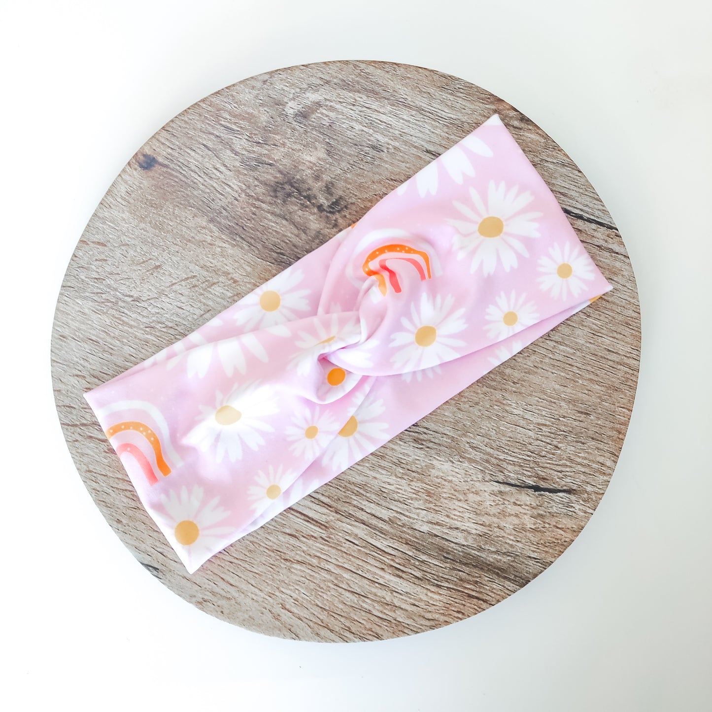 Daisies and Rainbows Headband