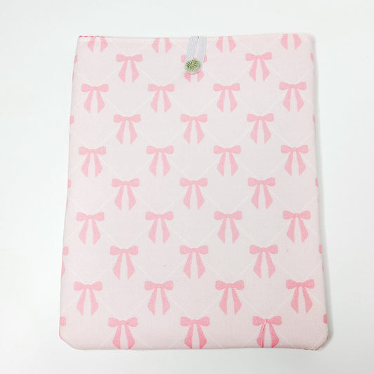Pink Bows Book Sleeve