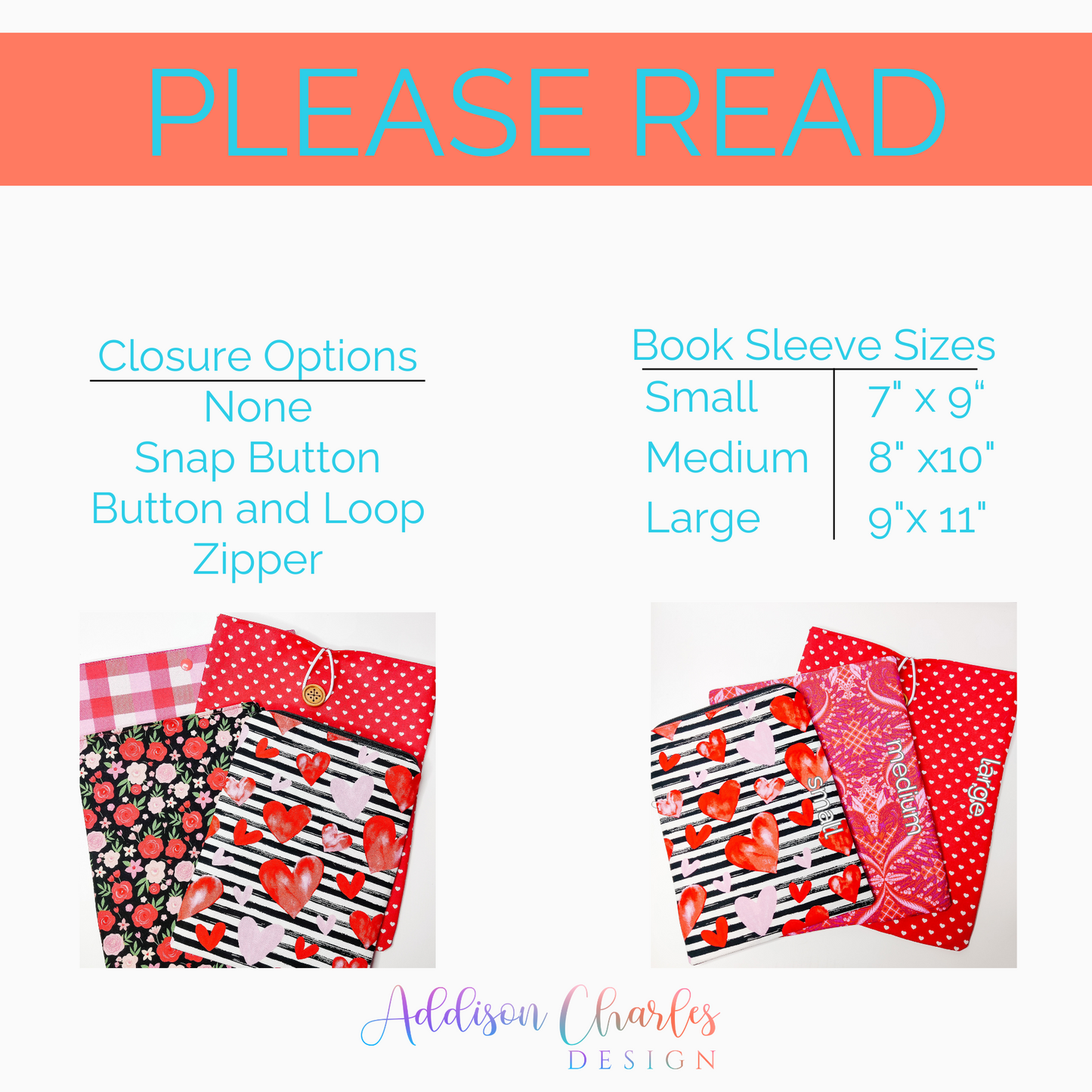 Cherries and Bows Book/eReader Sleeve