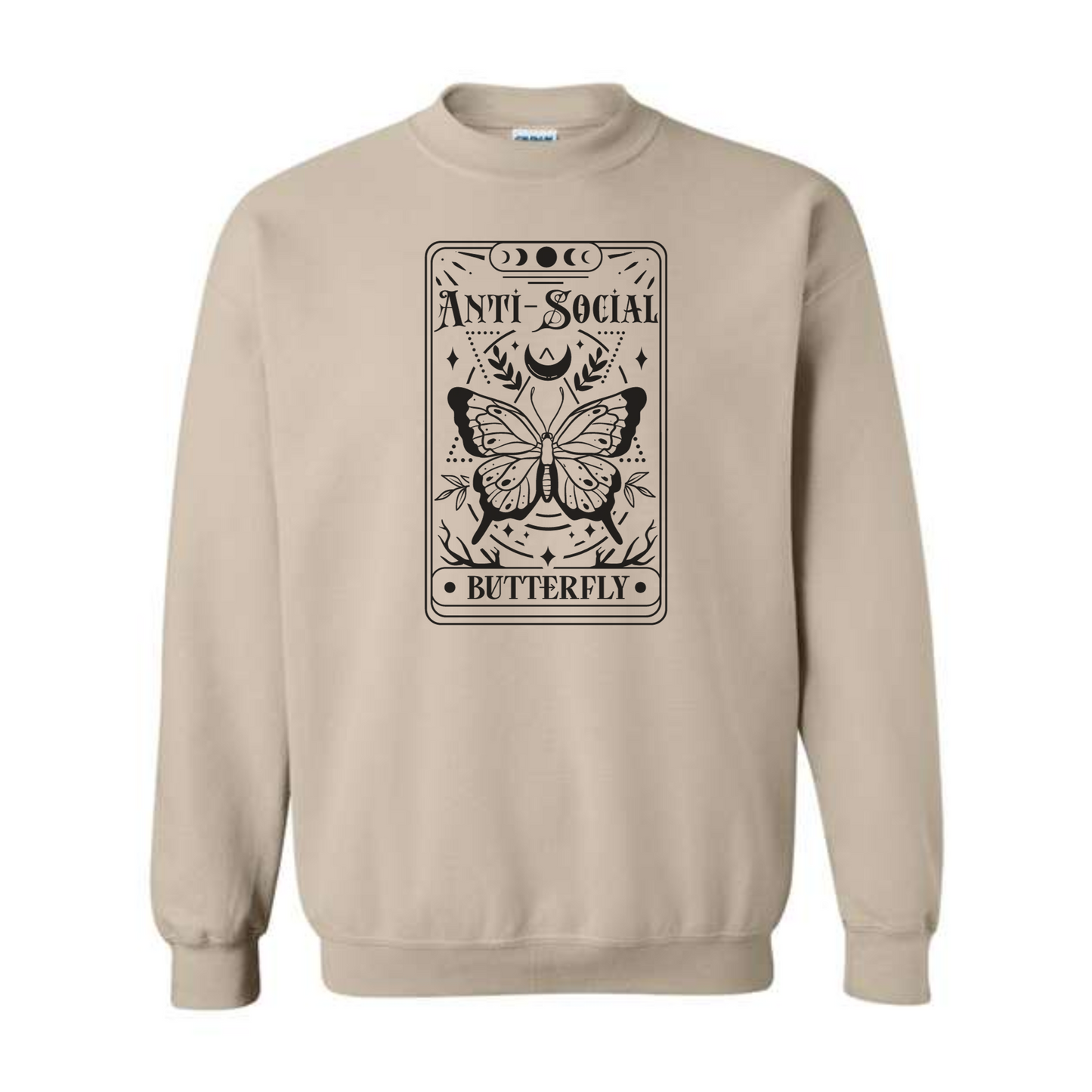 Anti Social Butterfly Tarot Sweatshirt