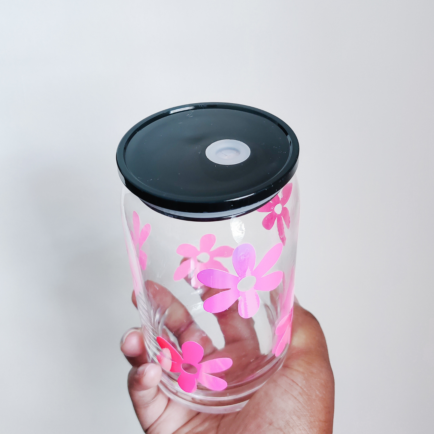 Color Lid for Glass Cup