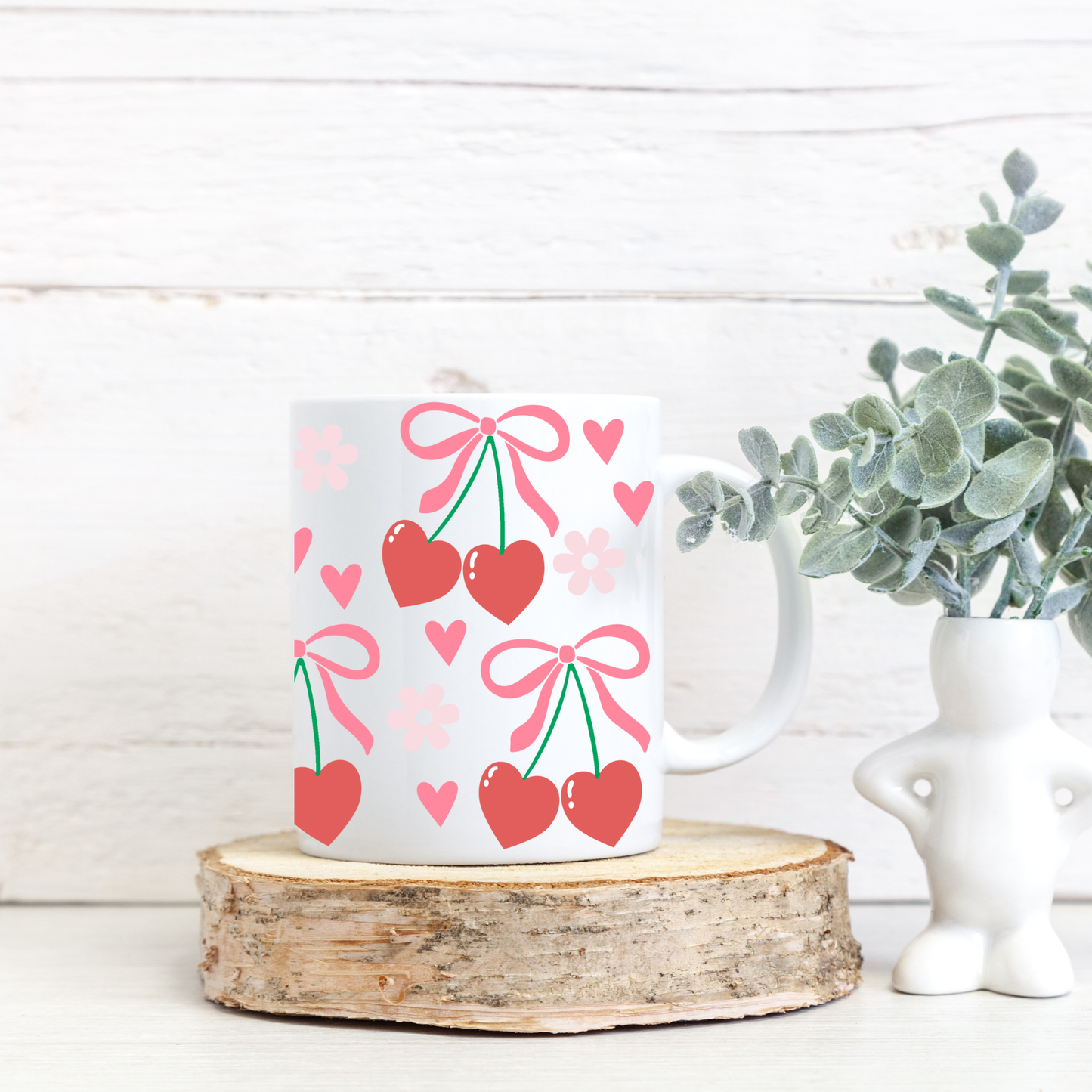 Bows and Cherries 15 Oz Mug