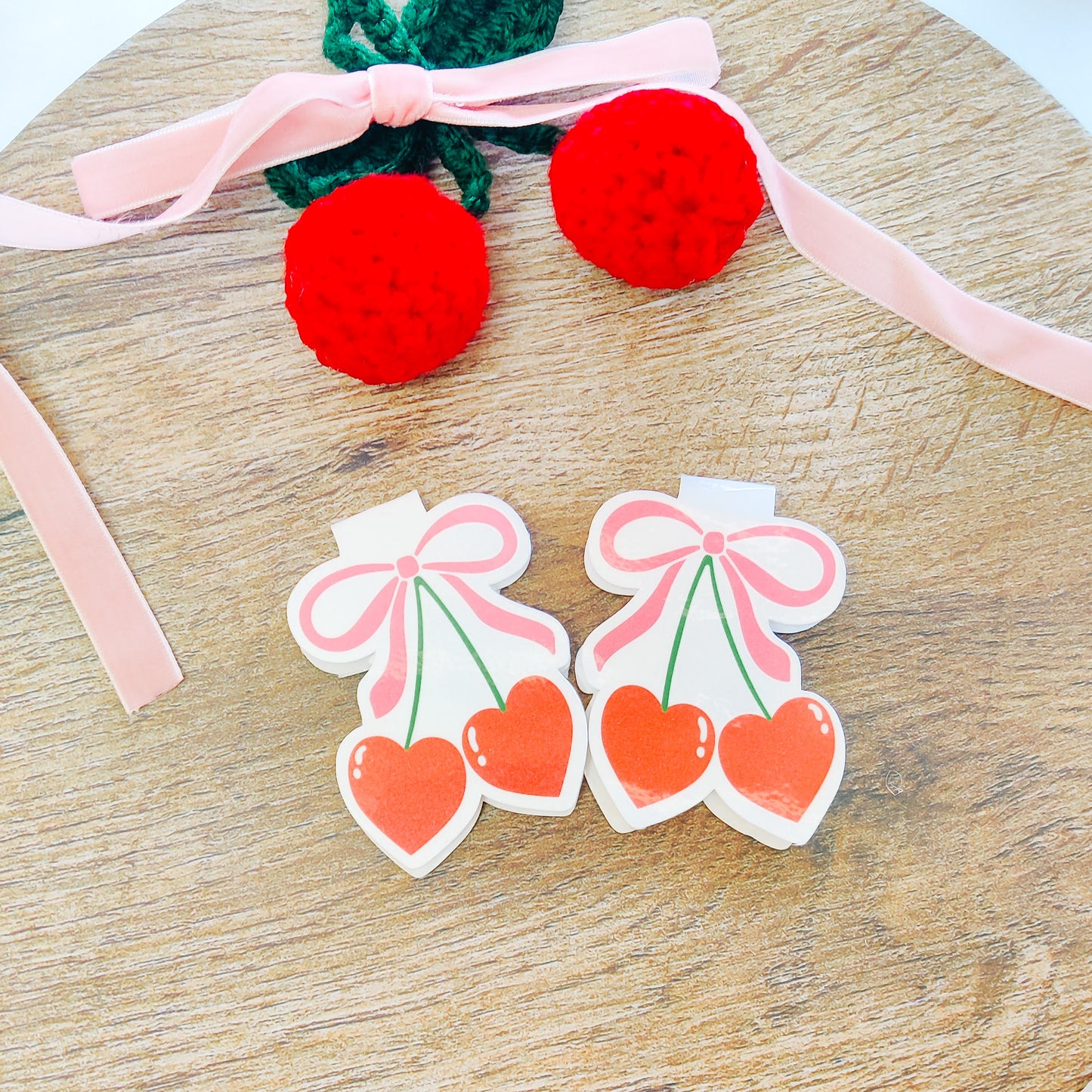 Cherry Magnetic Bookmark