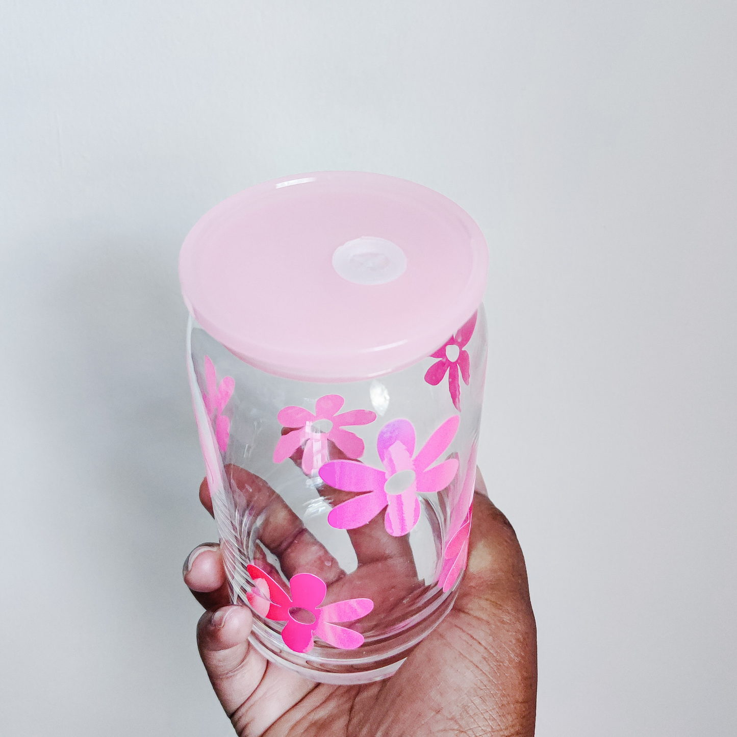 Color Lid for Glass Cup