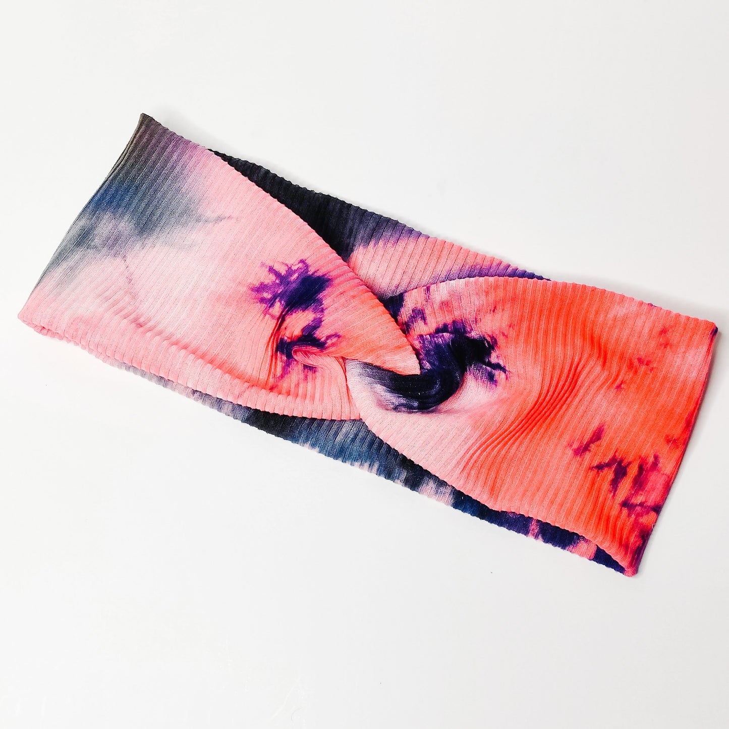 Tie Dye Pink Headband