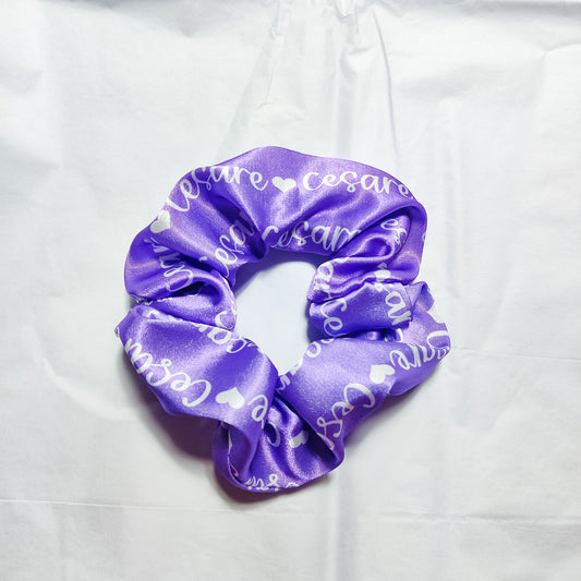 Personalized Name Scrunchie
