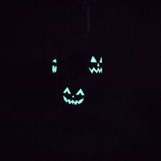 Jack o' Lantern Glow-in-the-dark Glass Cup