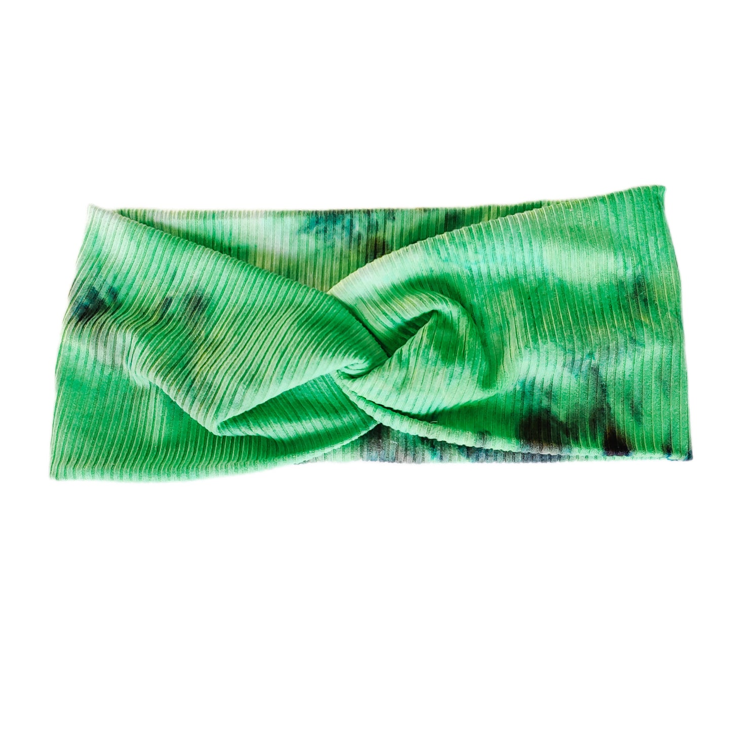 Green Tie Dye Headband