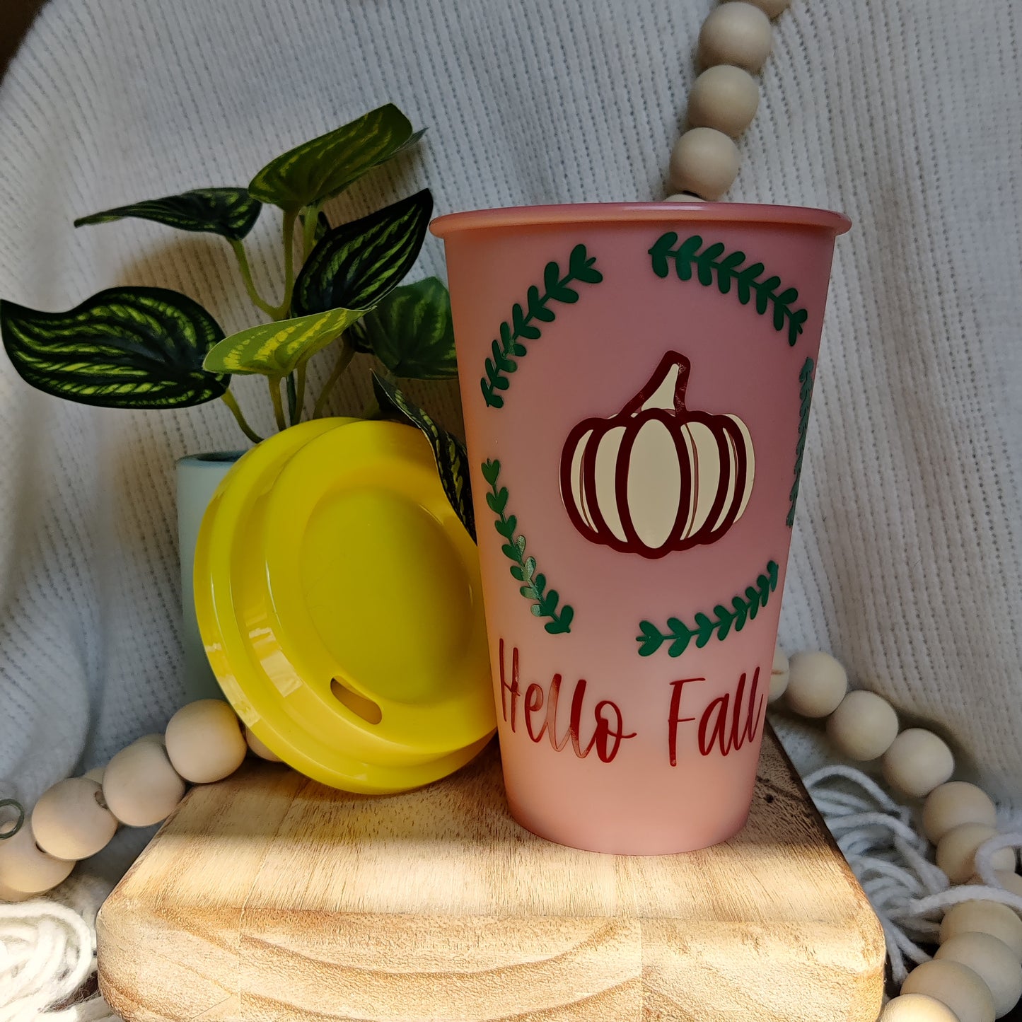 Hello Fall Hot Color Changing Cup