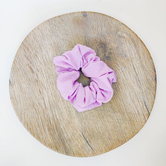 Swiss Dots Scrunchie