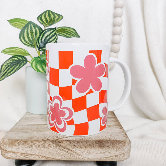 Groovy Flowers 15 Oz Mug