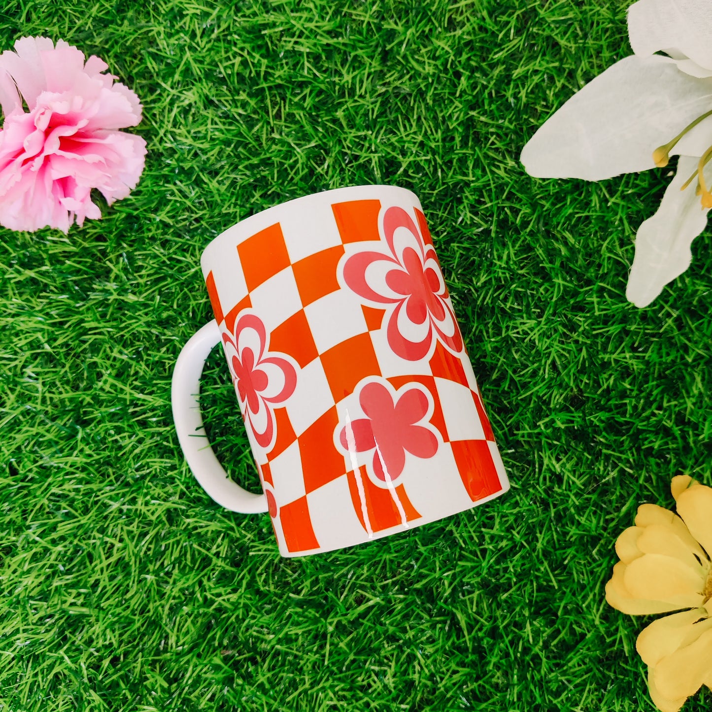 Groovy Flowers 15 Oz Mug