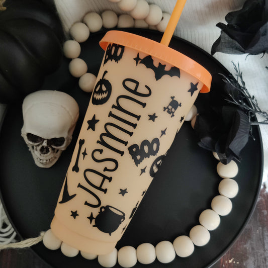 Personalized Halloween Things Color Changing Cup