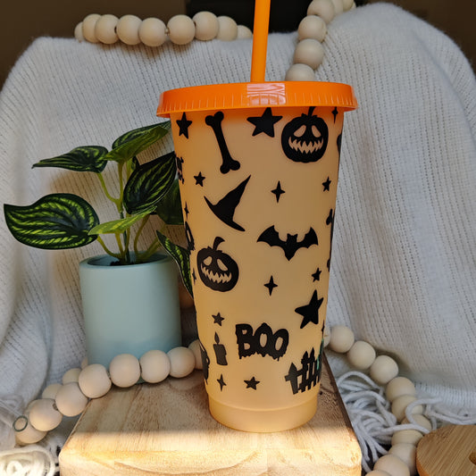 Personalized Halloween Things Color Changing Cup
