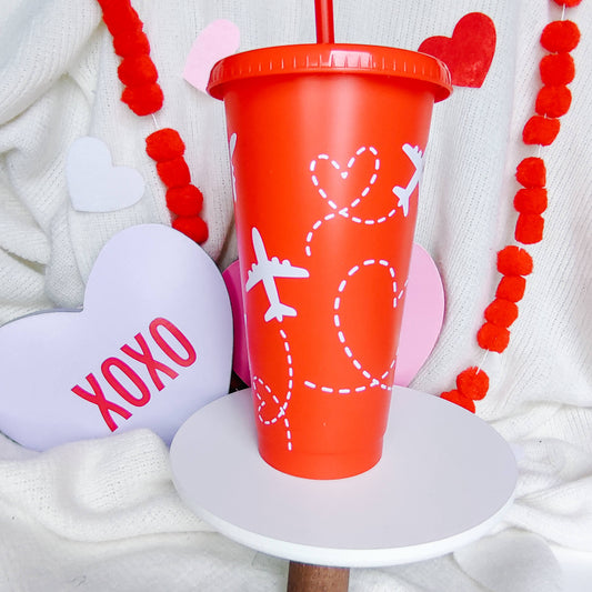 Hearts and Planes Cold Cup