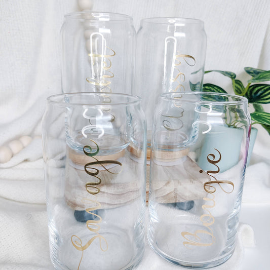 Savage Can Glass Set