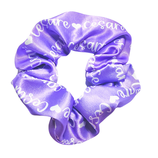 Personalized Name Scrunchie
