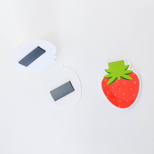 Strawberry Magnetic Bookmark