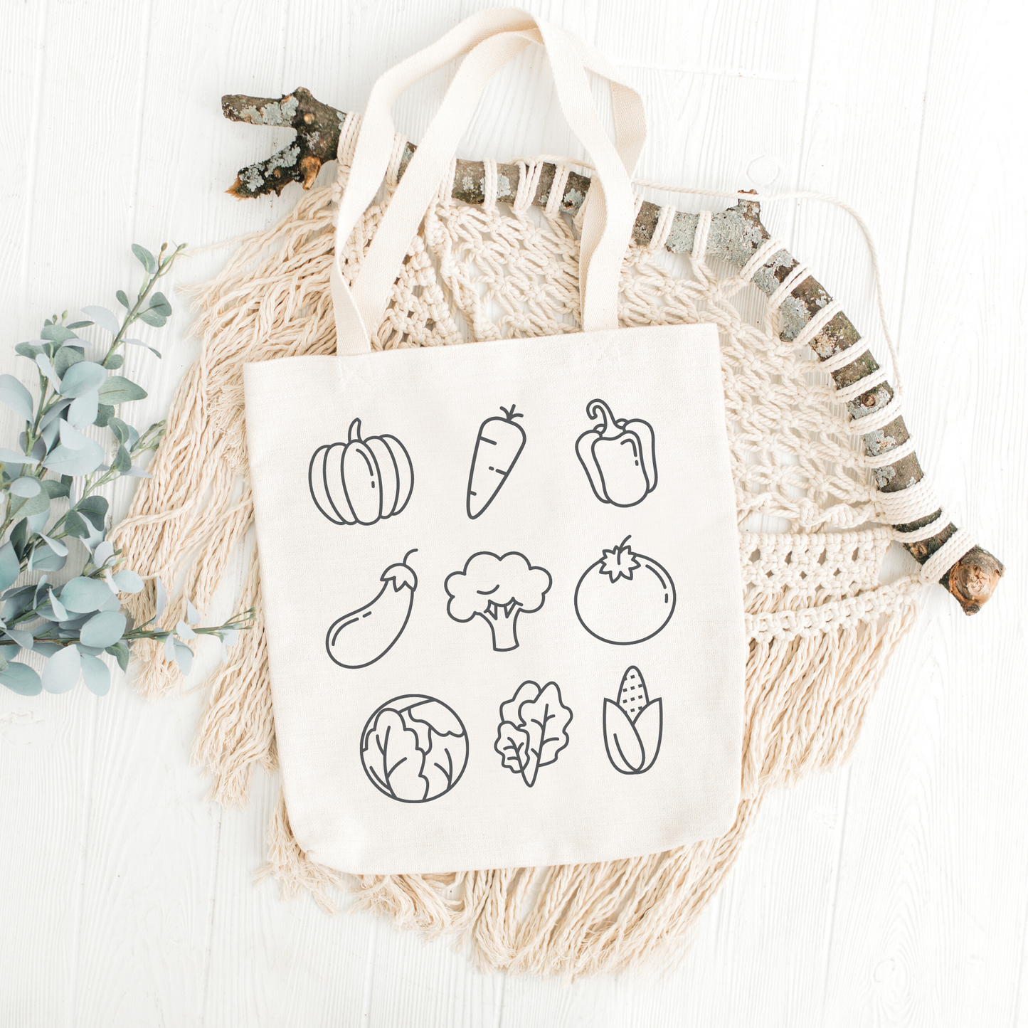 Veggie Garden Tote Bag