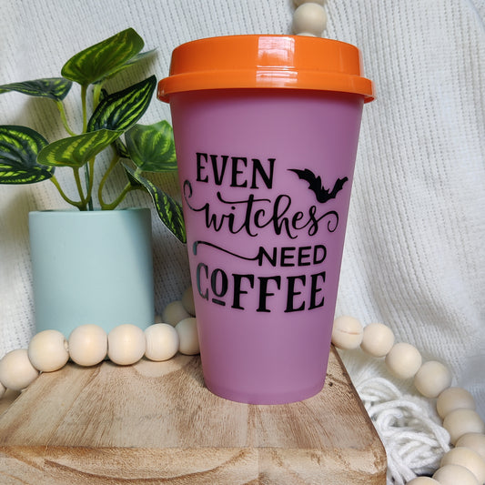Even Witches Color Changing Cup