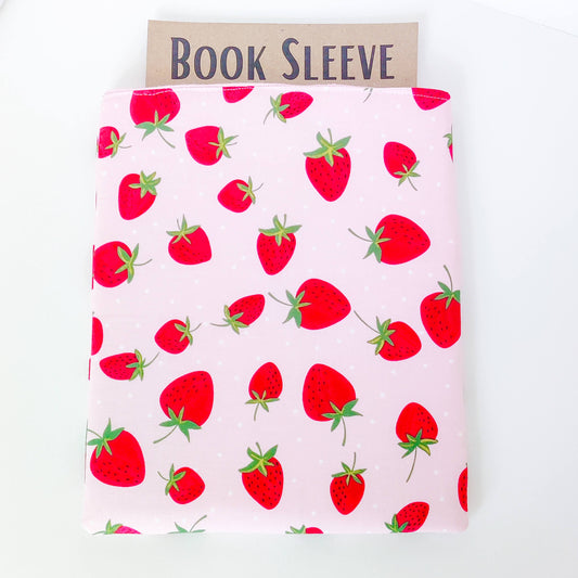 Strawberries Book Sleeve