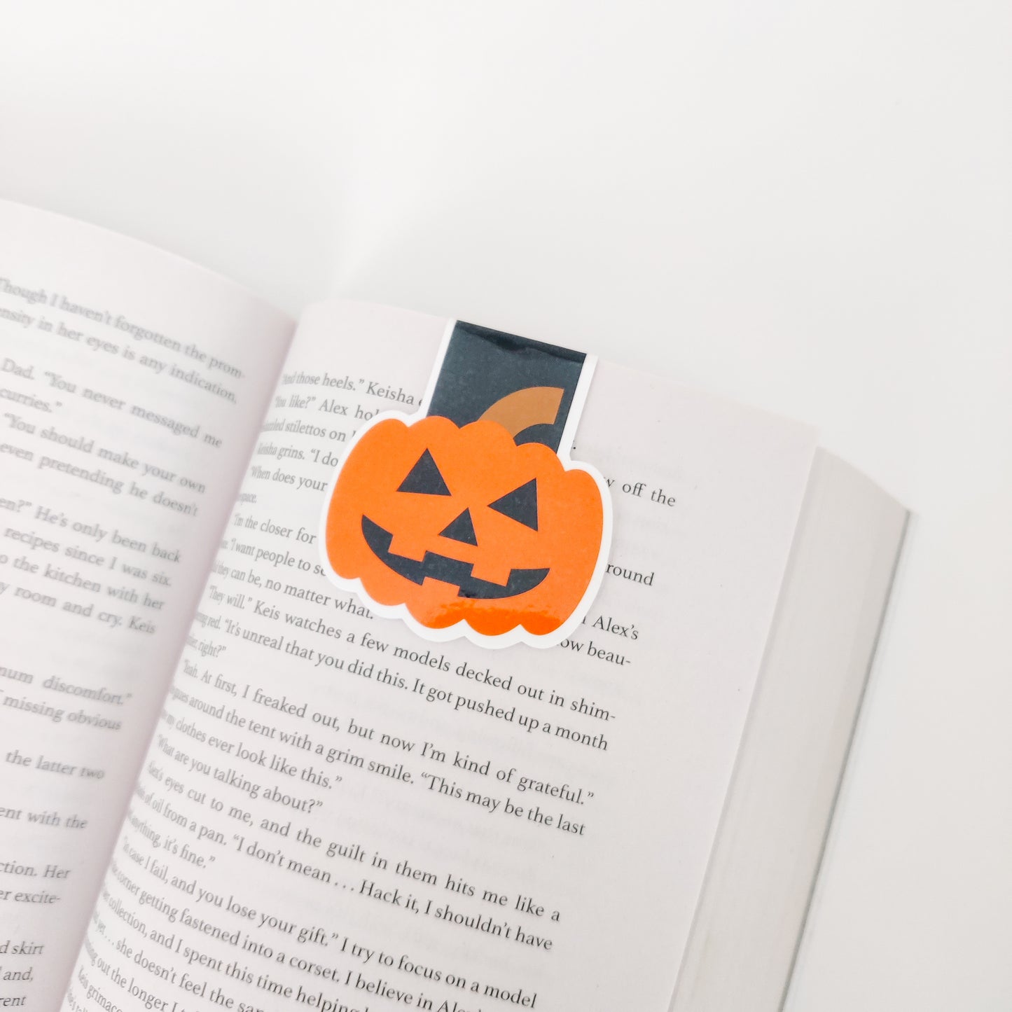 Jack o' lantern Magnetic Bookmark