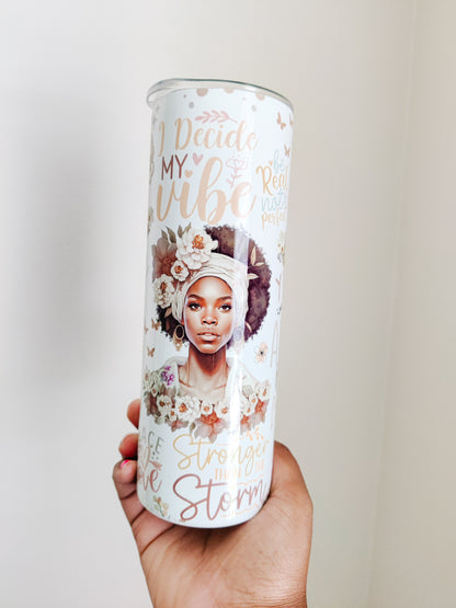 Black Woman Affirmations 20 oz Tumbler