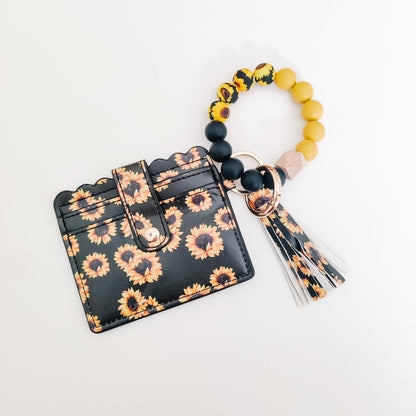 Sunflower Wallet Wristlet