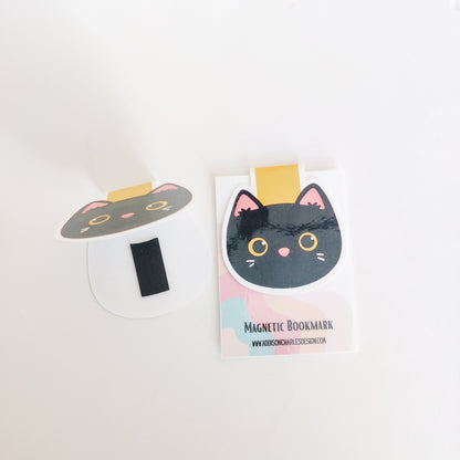 Black Cat Magnetic Bookmark