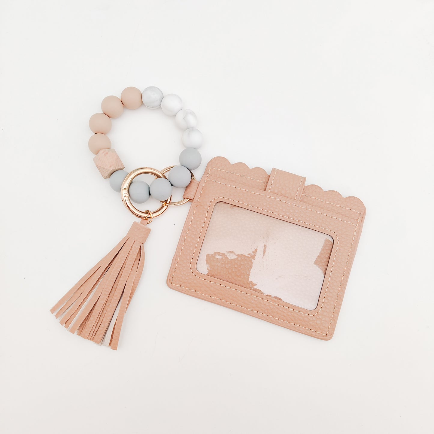 Tan Wallet Wristlet