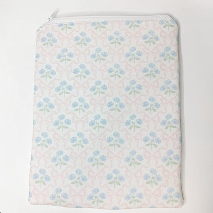 Hydrangeas and Bows Book Sleeve