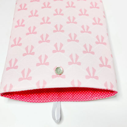 Pink Bows Book Sleeve