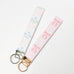 Hydrangeas and Bows Keychain Wristlet – Addison Charles Design