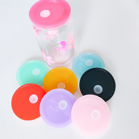 Color Lid for Glass Cup