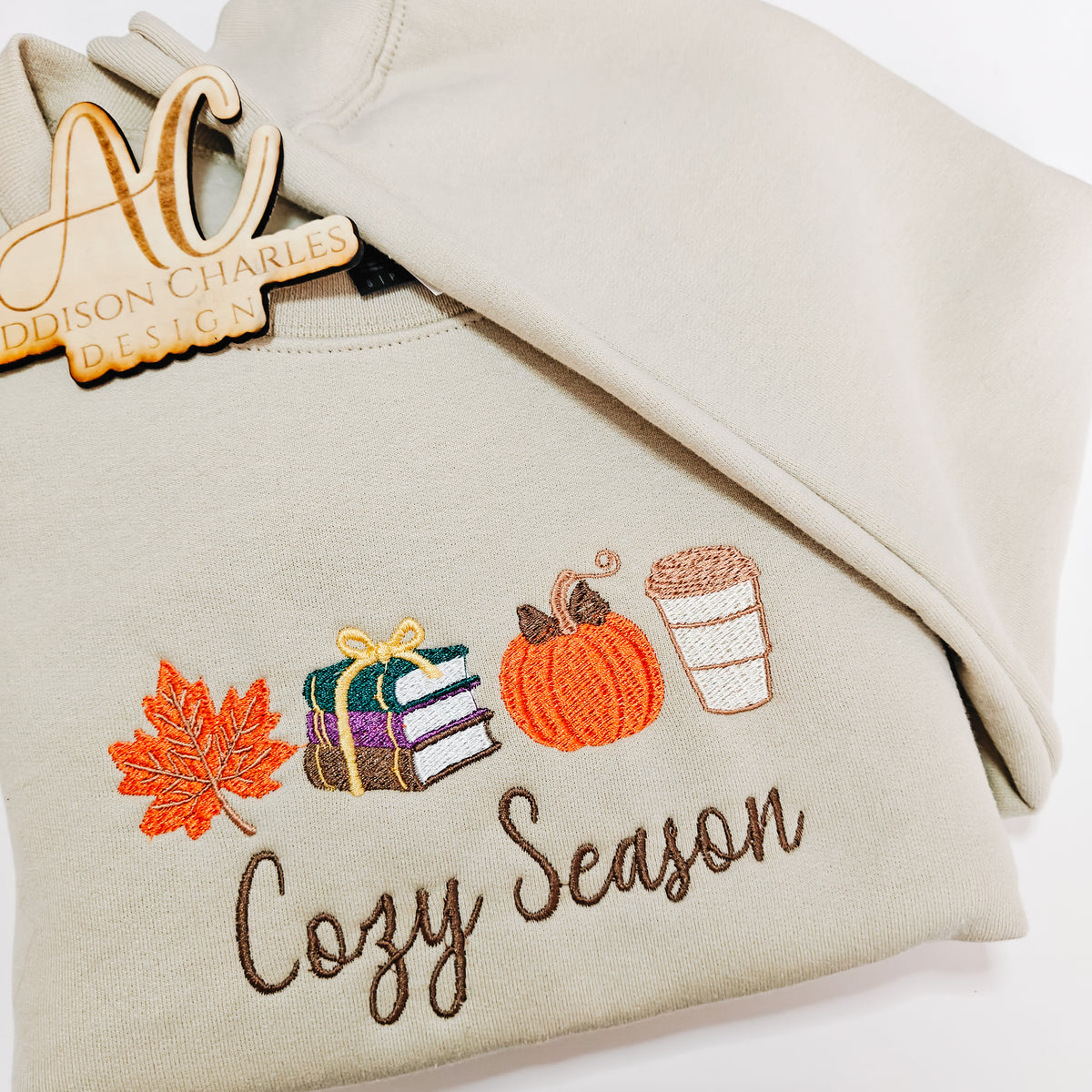 Cozy Season Embroidered Sweatshirt