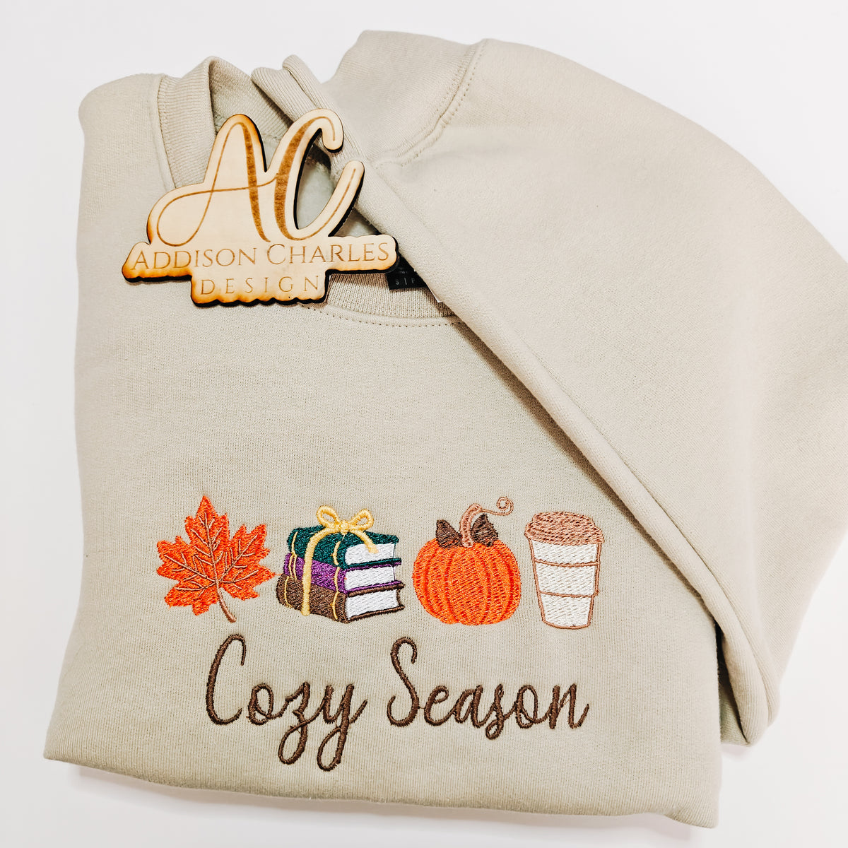 Cozy Season Embroidered Sweatshirt