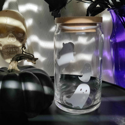 Ghosts Glass Cup