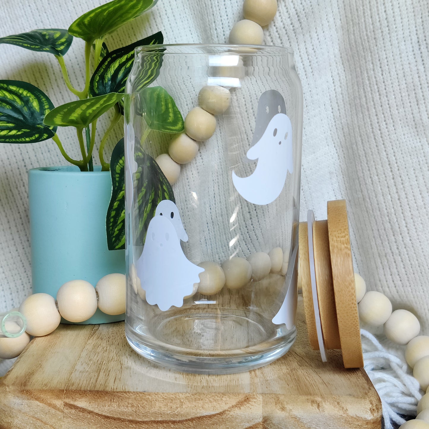 Ghosts Glass Cup