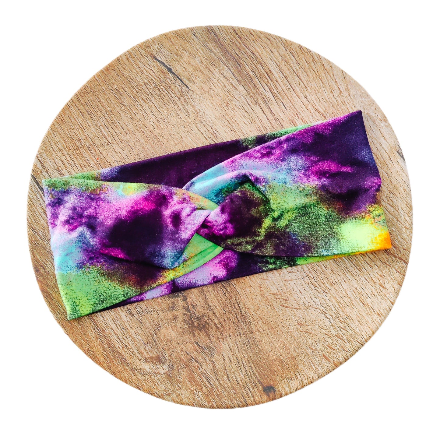 Neon Tie Dye Headband