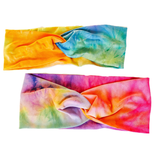 Rainbow Tie Dye Headband